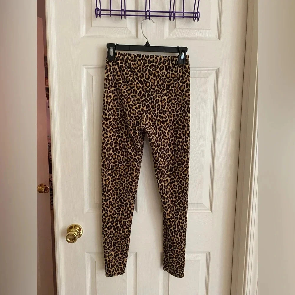 Forever 21 leopard print leggings, size small - Picture 5 of 6
